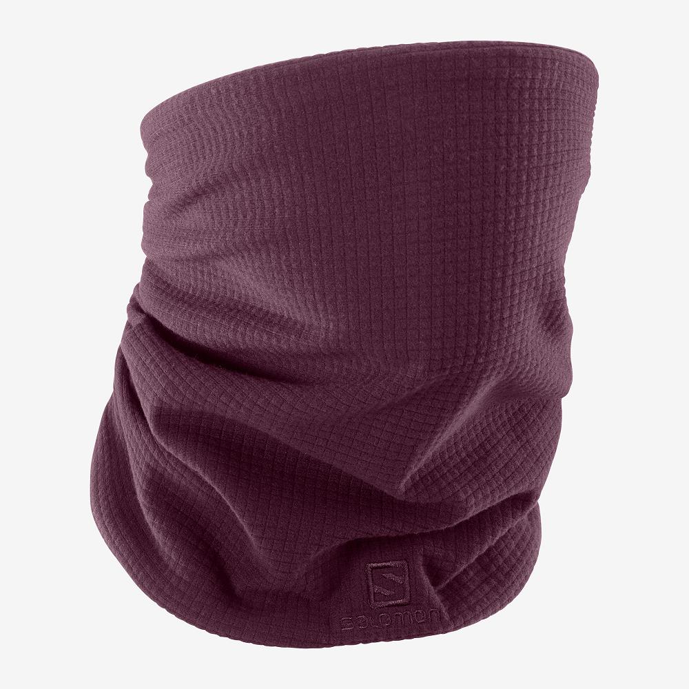 Bonnets Salomon Homme Violette - Salomon RS WARM TUBE - France (2913-FGXRE)